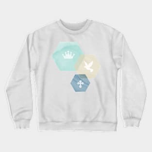 Trinity Sunday Special Symbols Crewneck Sweatshirt